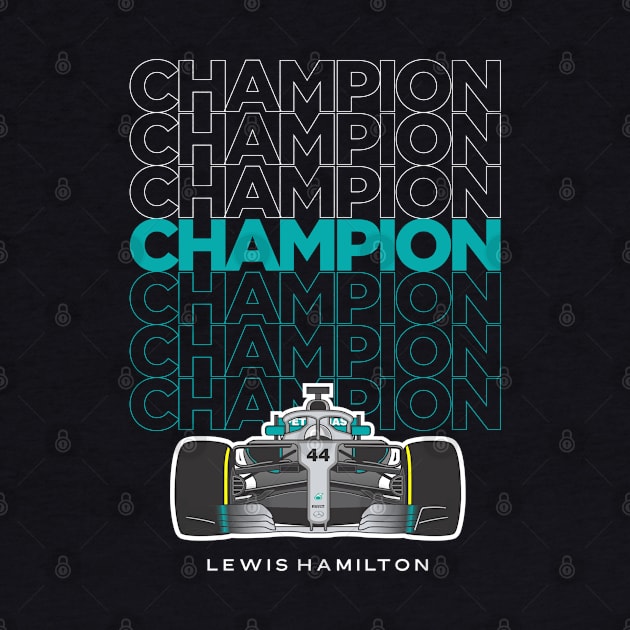 Lewis Hamilton Champion by jaybeetee